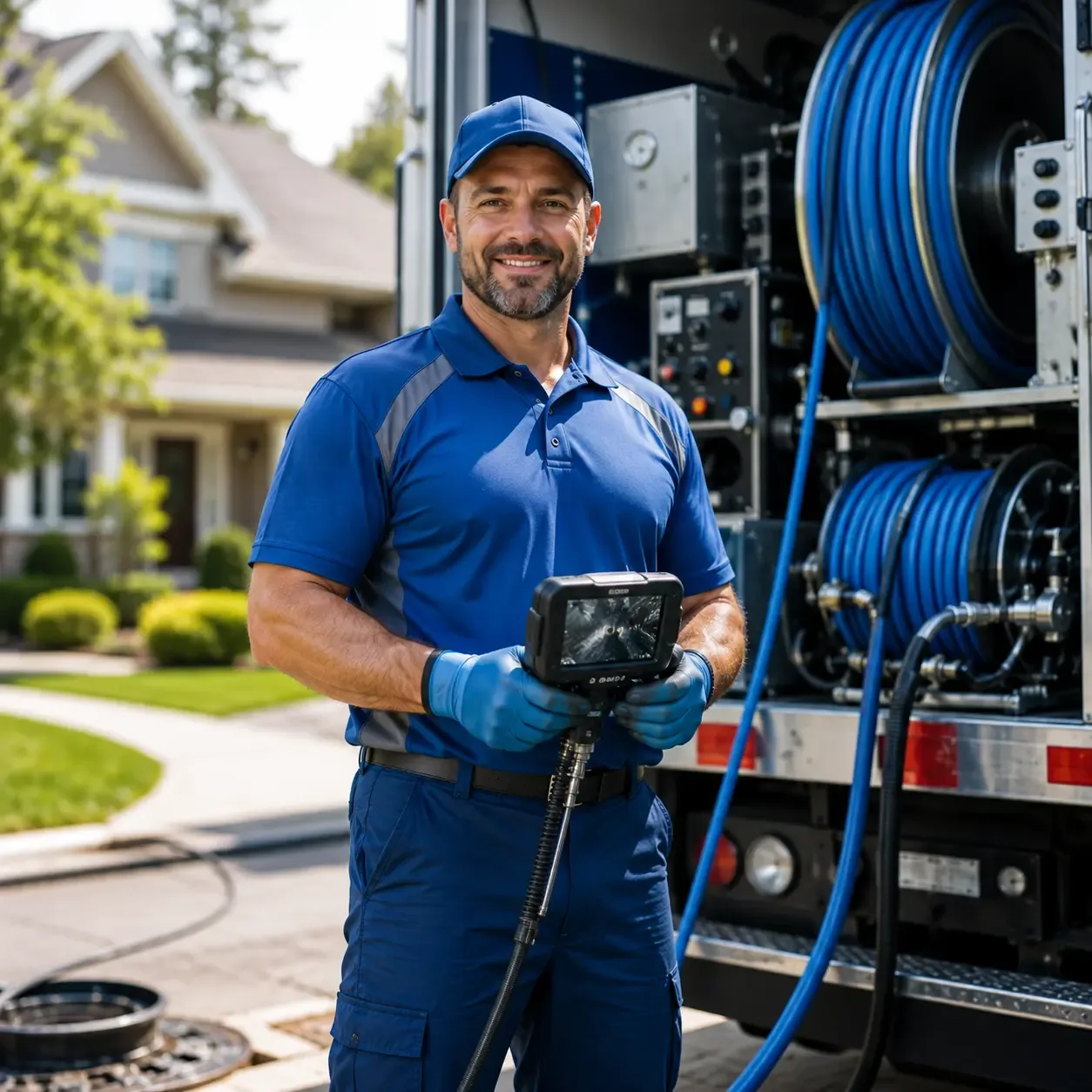 Local outdoor drain cleaning specialists in Ashippun, WI